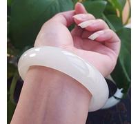 GGYTMQL Bracciale cinese, braccialetto di giada, bracciale in giada afgano afghano naturale naturale afgano afgano afgha