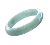 GGYTMQL Bracciale FAMPILE Bracciale in giada naturale Bracciale Accessori per gioielli raffinati per le donne in caricamento a mano per donne (colore: verde, dimensioni: 61-62 mm)