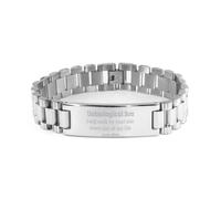 GGYTMQL Bracciale in acciaio inossidabile Regali del figlio non monetario, Mamma d'amore incisa, compleanno, gioielli unici e ispirati per lui, da mamma in figlio, ricordo speciale per le vacanze e