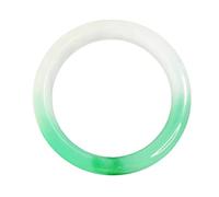 GGYTMQL Bracciale Jadeite Ice Attraverso Un Braccialetto di Giada concubina, Braccialetto di giadeite Verde Naturale per Donne, Scatola del Certificato a Cinghia a Catena (Colore: Verde, Dimensione: