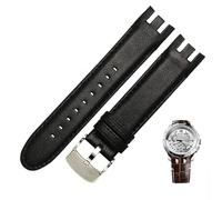 GGYTMQL Bracciale orologio in pelle genuina per campione YRS403 412 402G Watch Band da 21 mm Canda di guardia Orologi curva