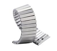 GGYTMQL Bracciale per candela per orologi in metallo elastico in acciaio inossidabile con strumento