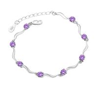 GGYTMQL Bracciale per donne Twisted Extend Bangles Dono dei bracciali