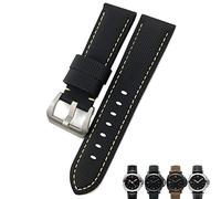 GGYTMQL Braccialetti orologi neri da orologio in fibra di carbonio da 24 mm per Panerai PAM01661/00441 Bande di orologi per uomini Accessori per uomini