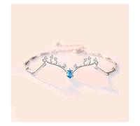 GGYTMQL Braccialetti per Womens S925 ha la Tua Studentessa Giapponese e Coreana Diamond White Diamond Cina Diamond Cina White Diamond