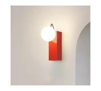 GGYTMQL Camera da Letto di aspirazione Magnetica Manotte Manotte Creative Design Creative Design Verde Bianco Rosso Sconce da Parete (Verde)