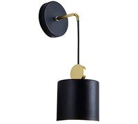GGYTMQL Camere da Letto scandinavo Apparecchiatura da Parete. Idee da Letto Design Wall doconce. Decorazione del corridoio E27 Montano a Parete in Metallo colorato. per la Lampada da Parete Foyer