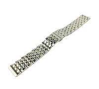 GGYTMQL Canda di guardia in acciaio inossidabile 18mm 19mm 20mm 21mm 22mm 23mm 24mm da orologio in metallo cinghia oro argento lucido