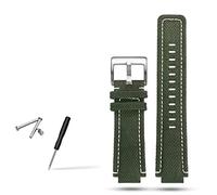 GGYTMQL Canvas WatchBand Men Adapt for Timex Tide Cussola T2N720 T2N721 T2N739 Nylon Watch Band 24x16mm