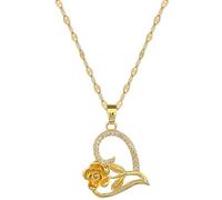 GGYTMQL Catena a Pendente della Collana da Uomo Donne Gioielli Collana Catena delle clavicole per Donne