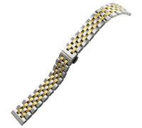 GGYTMQL Cinghia di orologio in metallo universale smartwatch banda di sostituzione della fascia curva in acciaio inossidabile cinghia