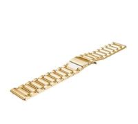 GGYTMQL Cinghia di orologio in metallo universale smartwatch banda di sostituzione della fascia curva in acciaio inossidabile cinghia