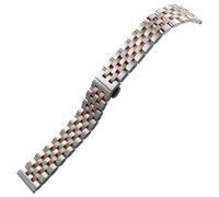GGYTMQL Cinghia di orologio in metallo universale smartwatch banda di sostituzione della fascia curva in acciaio inossidabile cinghia