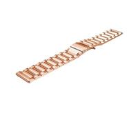 GGYTMQL Cinghia di orologio in metallo universale smartwatch banda di sostituzione della fascia curva in acciaio inossidabile cinghia