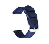 GGYTMQL Cinghia di Orologio in Nylon Cinghia di Rilascio rapido Cintura di Orologi in Nylon da Nylon 18mm 20mm 22mm 24 mm Cinghie da Orologio Traspirante Leggera Cinturini /22 mm/Blu-s