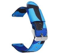 GGYTMQL Cinghia di orologio in nylon mimetico 18 mm 20mm 22mm 24mm universale a rilascio rapido sport cinghia smart watch