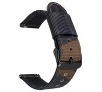 GGYTMQL Cinghia di orologio in nylon mimetico 18 mm 20mm 22mm 24mm universale a rilascio rapido sport cinghia smart watch
