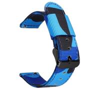 GGYTMQL Cinghia di orologio in nylon mimetico 18 mm 20mm 22mm 24mm universale a rilascio rapido sport cinghia smart watch