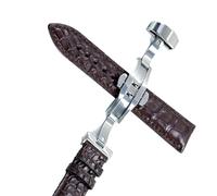 GGYTMQL Cinghia di orologio in pelle per banda di guardia con accessori di sostituzione della fibbia pieghevole