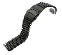 GGYTMQL Cinghia di orologio per orologi a maglie in metallo in acciaio inossidabile per smart orologio per uomini e donne