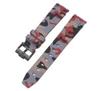 GGYTMQL Cinghia mimetico per omega per scambiati canottiere lunare ovallo in gomma silicone bracciale in gomma da uomo femminile sport watch banda accessoria 20mm