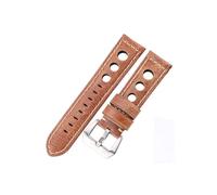 GGYTMQL Cinghia orologio in pelle genuina vintage 20mm 22mm 24mm con fibbia per perno di moda una fascia di guardia unisex unisex