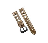 GGYTMQL Cinghia orologio in pelle genuina vintage 20mm 22mm 24mm con fibbia per perno di moda una fascia di guardia unisex unisex