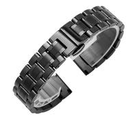 GGYTMQL Cinta di orologio da orologio per orologi intelligenti in metallo universale catena di braccialetti 12mm 14mm 15mm 16mm 17mm 18mm 20mm 21mm 22mm 23mm