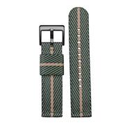 GGYTMQL Cinta sportiva addensata in nylon intrecciata per la moda per sea cavalcatura 300 cinghia sportiva ispessita 18 mm 20mm 22mm 24mm
