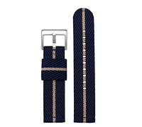 GGYTMQL Cinta sportiva addensata in nylon intrecciata per la moda per sea cavalcatura 300 cinghia sportiva ispessita 18 mm 20mm 22mm 24mm