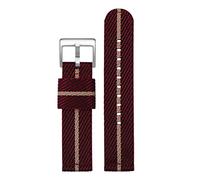 GGYTMQL Cinta sportiva addensata in nylon intrecciata per la moda per sea cavalcatura 300 cinghia sportiva ispessita 18 mm 20mm 22mm 24mm