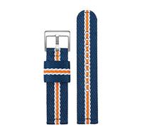 GGYTMQL Cinta sportiva addensata in nylon intrecciata per la moda per sea cavalcatura 300 cinghia sportiva ispessita 18 mm 20mm 22mm 24mm