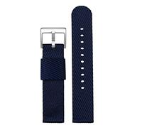 GGYTMQL Cinta sportiva addensata in nylon intrecciata per la moda per sea cavalcatura 300 cinghia sportiva ispessita 18 mm 20mm 22mm 24mm
