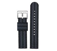 GGYTMQL Cinta sportiva addensata in nylon intrecciata per la moda per sea cavalcatura 300 cinghia sportiva ispessita 18 mm 20mm 22mm 24mm