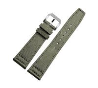 GGYTMQL Cinturini da orologi da 20 mm ad alta densità per iwc pilota portoghese portoghese nylon tela orologio da orologio cinghie braccialetti