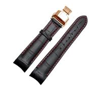 GGYTMQL Cinturino in vera pelle con estremità curva, 20 mm, compatibile con Citizen BL9002-37 05A BT0001-12E 01A, cinturino 21 mm, 22 mm, 21mm, A