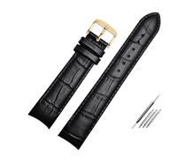 GGYTMQL Cinturino in vera pelle con estremità curva, 20 mm, compatibile con Citizen BL9002-37 05A BT0001-12E 01A, cinturino 21 mm, 22 mm, 21mm, A