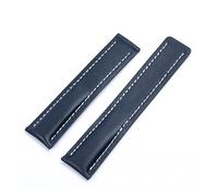 GGYTMQL Cinturino per orologio da 20/22/24 mm compatibile con accessori per cinturino in pelle Breitling, 22MM_WITHOUT BUCKLE, A