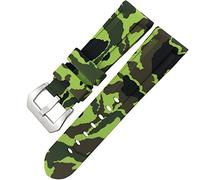 GGYTMQL Classa di glassa di gomma in gomma 24mm 26 mm per panerai luminor sommergibile silicone sport cinghia