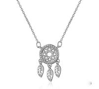 GGYTMQL Collana 925 Collana di Zirconia per Le Colture da Donna