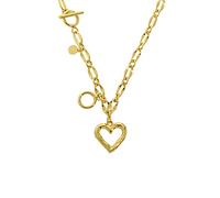GGYTMQL Collana 925 Sterling Silver Luxuria a Forma di Cuore a Forma di Cuore a Filo a Ciondolo Gioiello di Lusso Squisito Festa di Gioielli a Ciondolo gioielleria Colora (Colore Gemma: Oro)