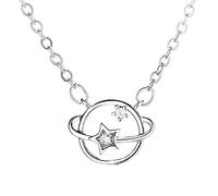 GGYTMQL Collana a 925 Stelle per Le Donne con Le collane di Pietre in Pietra zirconio