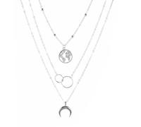 GGYTMQL Collana Catena Ciondolo Uomo Donna Donna Gioiello a Ciondolo Collana Multistrato ejewelry for Women
