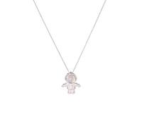 GGYTMQL Collana Collana Moonstone Collana Creativa Collana a Ciondolo 925 Clavicola Silver Interessante Regalo per la Collana di gioielleria