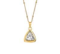 GGYTMQL Collana da donna, in acciaio inox, con ciondolo geometrico, idea regalo per mamma, donna, ragazza