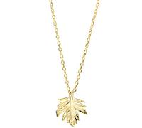 GGYTMQL Collana Femminile, 925 Nuova Delicata Collana di Foglie d'Acero per WOMENCLE CNECKLACE la per Donne // 40 cm Aggiungi 5 cm