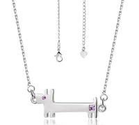 GGYTMQL Collana, Piccolo Cavallo in Legno, Collana di Diamanti, Catena, Gioielli