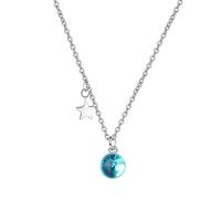 GGYTMQL Collar Collare Girocollo di Gioielli da Donna a Sfera Rotonda di Cristallo