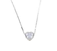 GGYTMQL Collier 100% Cioncant Tiny Mini Charm Collana della Collana Delicata per Il Matrimonio delle Donne