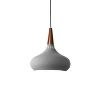 GGYTMQL Colore lampadario a Testa Singola Paralume a Cupola in Metallo Compatibile con Lampada da Soggiorno per Decorazioni per Barre della Barra da Letto (Blu, 36 * 35 cm)